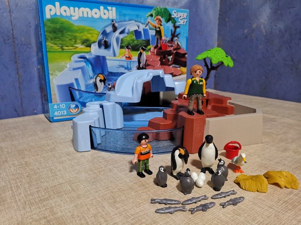 Playmobil SuperSet Pinguinbecken vollständig