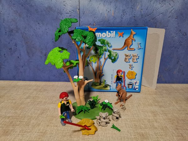 Playmobil Koala-Baum mit Känguru vollständig