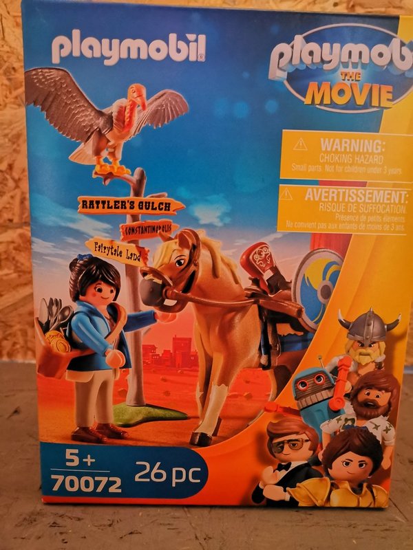 Playmobil The Movie Marla mit Pferd 70072