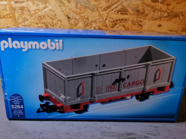 Playmobil Cargo offener Güterwagen 5264