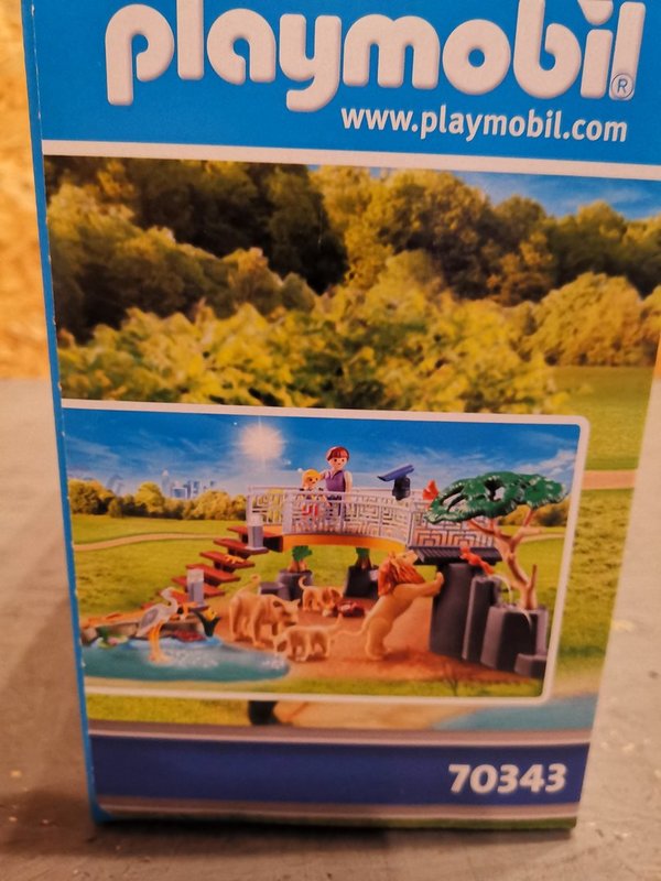 Playmobil Löwen im Freigehege 70343