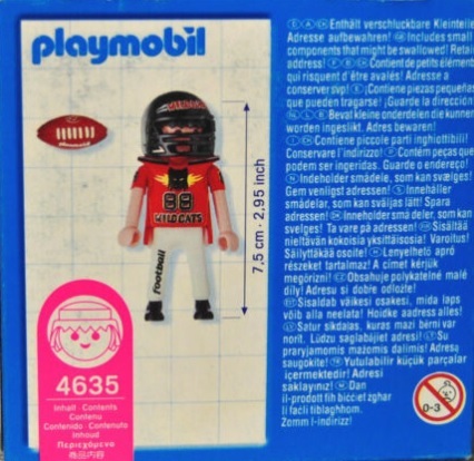 Playmobil Football Spieler 4635