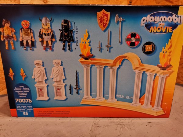 Playmobil The Movie Kaiser Maximus im Kolosseum 70076