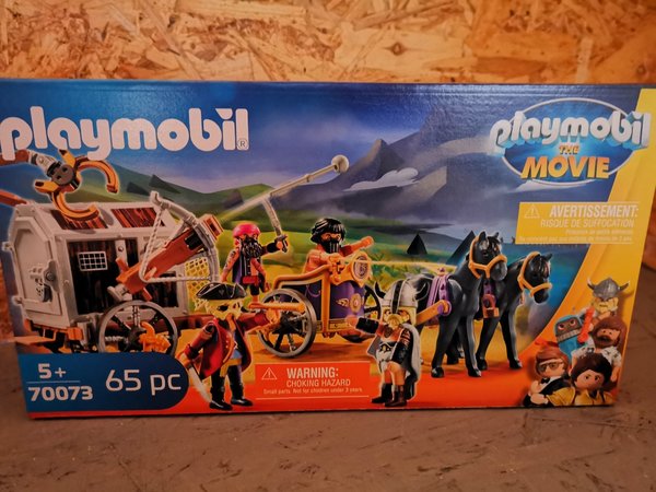 Playmobil The Movie Charlie mit Gefängniswagen 70073