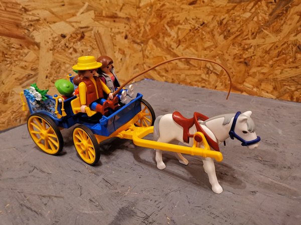 Playmobil Pferdekutsche 3117 vollständig