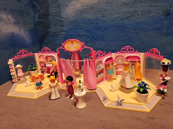 Playmobil Brautmodengeschäft mit Salon 9226 vollständig
