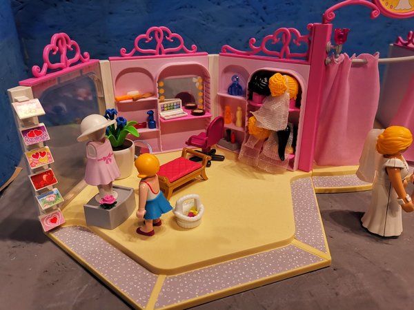 Playmobil Brautmodengeschäft mit Salon 9226 vollständig