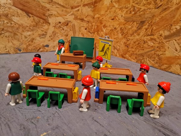 Playmobil Klassenzimmer 3522, veröffentlich 1984