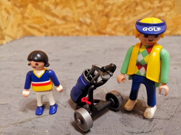Playmobil Golferin mit Golfschläger 4606 vollständig veröffentlich 2001