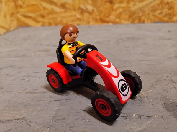 Playmobil Racing-Kart/ Gokart mit Kind