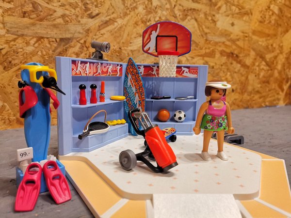 Playmobil Sport-Shop vollständig
