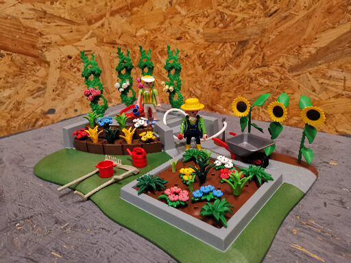 Playmobil Super Set Blumengarten 3134 vollständig