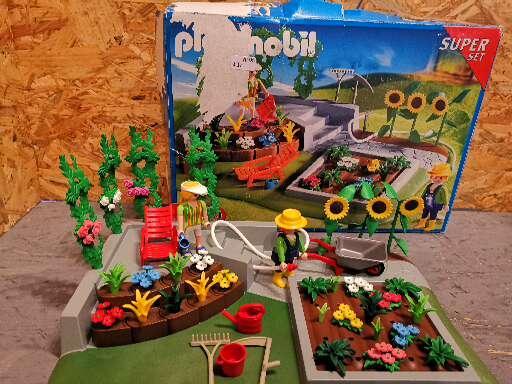 Playmobil Super Set Blumengarten 3134 vollständig