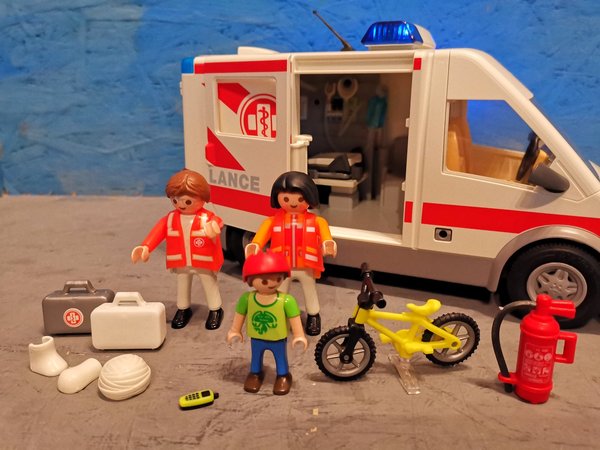 Playmobil Rettungswagen 4221 vollständig