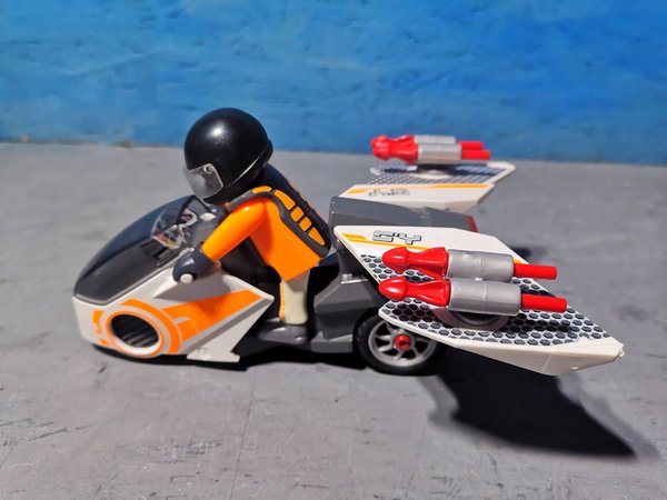 Playmobil Spy Team Skybike 5288  vollständig