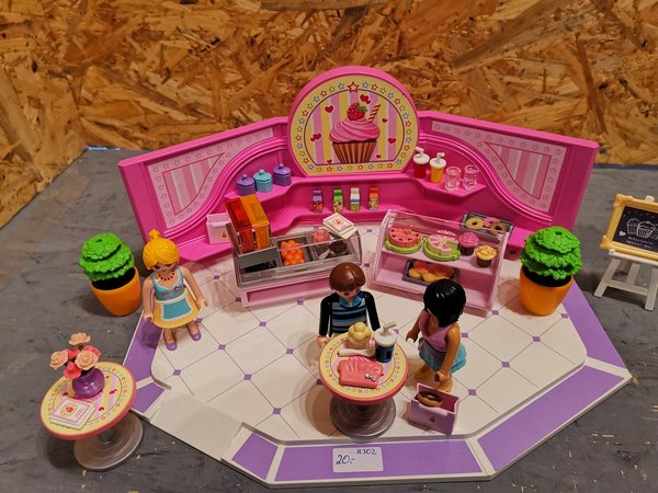 Playmobil City Life Café-Cupcake 9080 vollständig