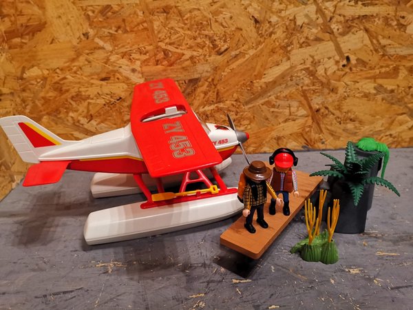 Playmobil Wasserflugzeug 3866 vollständig