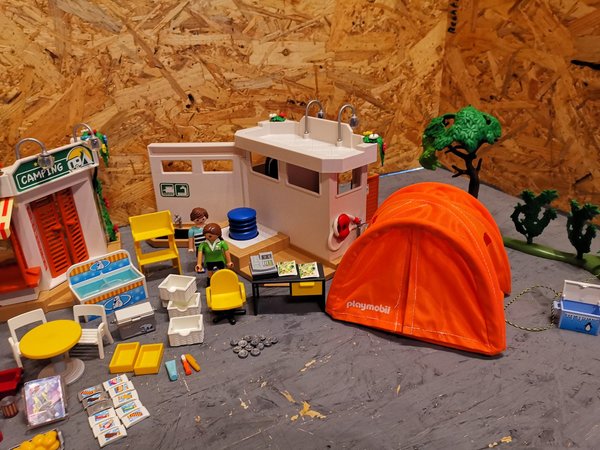 Playmobil großer Campingplatz 5432 vollständig