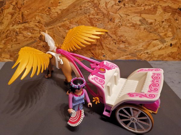 Playmobil Pegasus-Kutsche 5143 vollständig