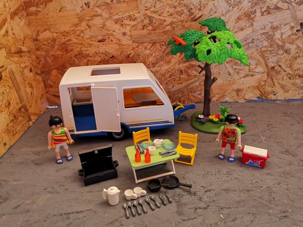 Playmobil Wohnwagen 3236 vollständig