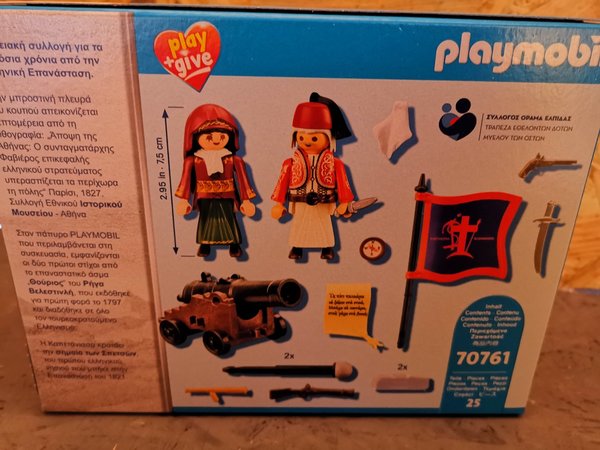 Playmobil Play & giv  Sonder-Set griechische Revolution Heroes 70761