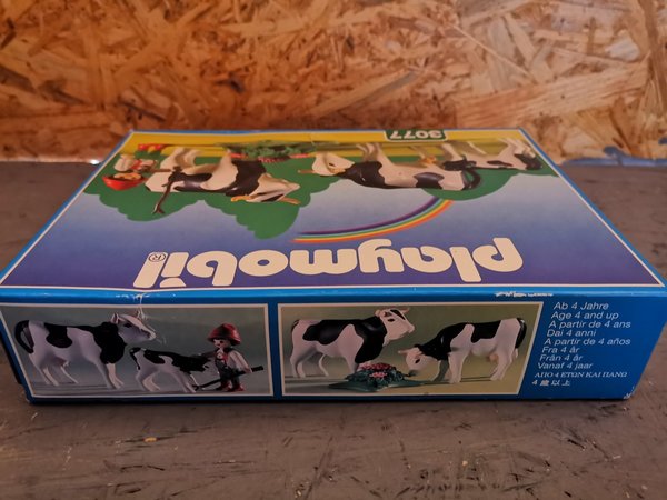 Playmobil Hirtenjunge mit Kühen 3077-A veröffentlich1999