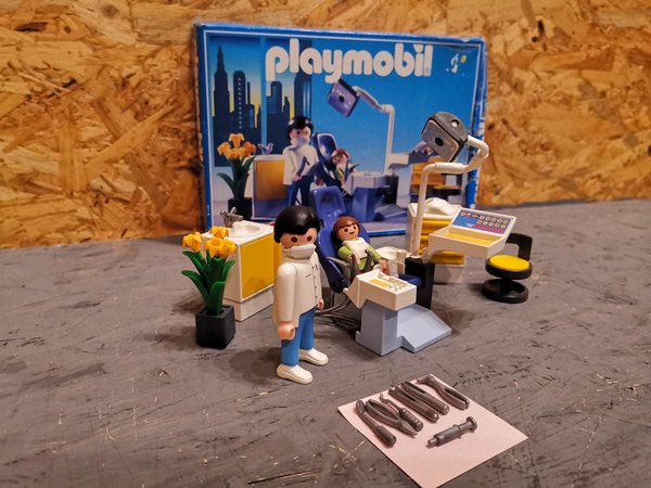Playmobil Zahnarzt 3927-A vollständig veröffentlich 2000