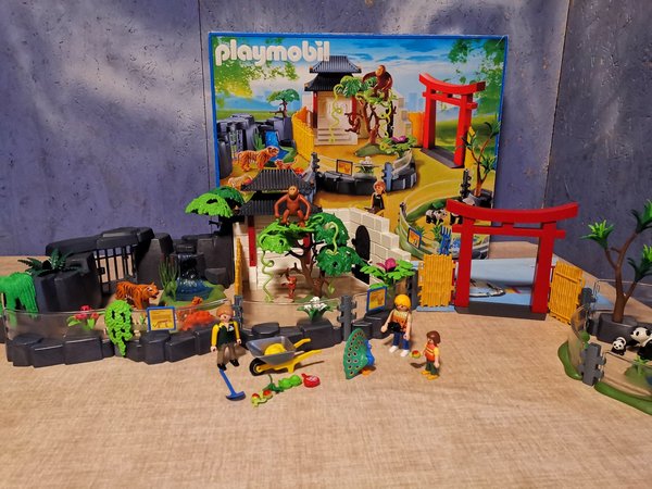 Playmobil 4852  Asien-Gehege vollständig