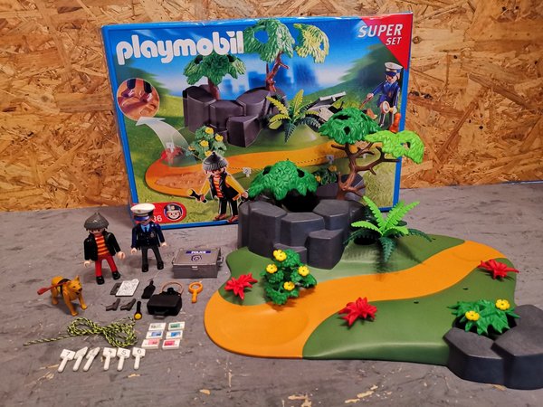 Playmobil Polizei Spurensicherung 3136 vollständig