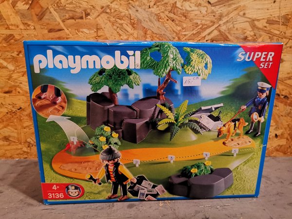 Playmobil Polizei Spurensicherung 3136 vollständig