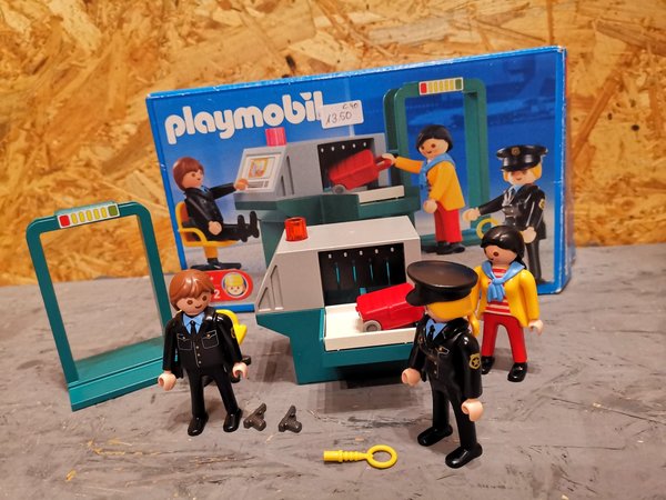 Playmobil Gepäckkontrolle 3172 vollständig
