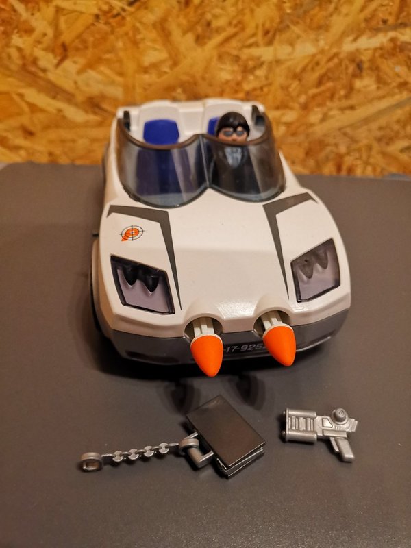 Playmobil Agent P.`s Spy-Racer 9252 vollständig
