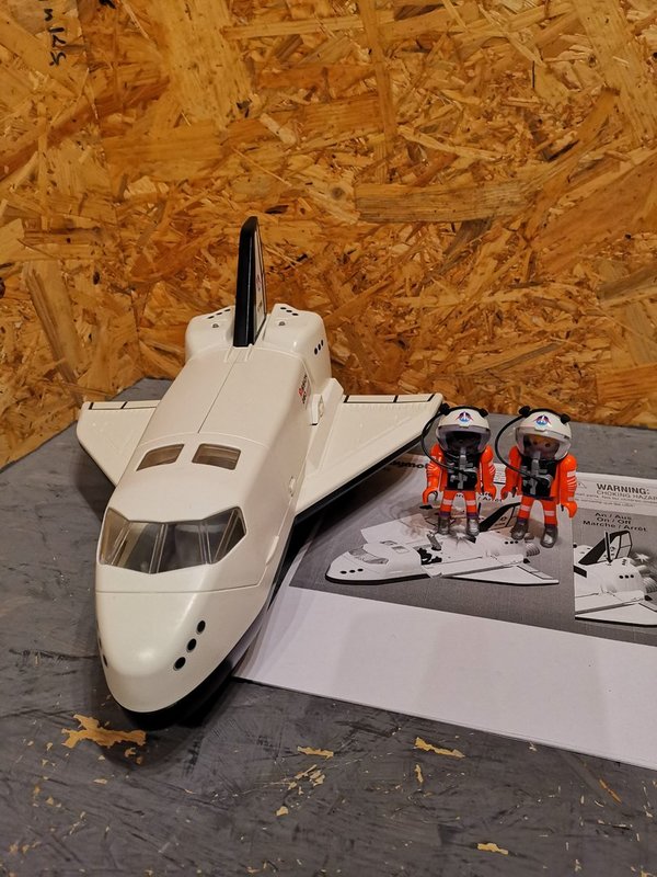 Playmobil Space Shuttle 6196 mit Licht vollständig