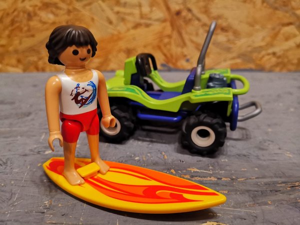 Playmobil Surfer mit Strandbuggy 6982 vollständig